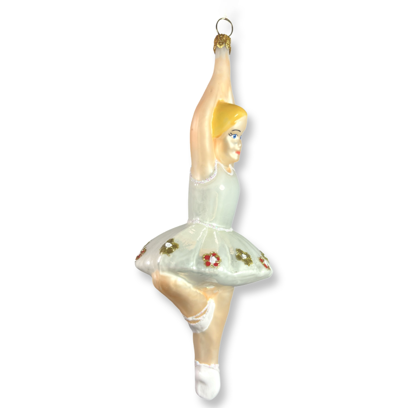 Bombka figurka szklana Baletnica